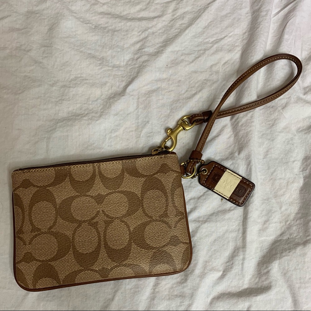 Coach Wristlet - Picture 2 of 3